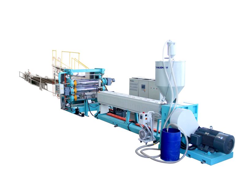 PVC/PP/PE/PS Extrusion Sheet Production Line-Plastic Sheet Making Extrusion