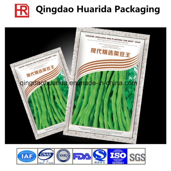 Manufacturer of Seeds/Beans Plastic Three Sides Heat Seal Bags