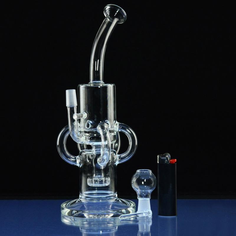 Octopus Arms Recycler Hookah Glass Smoking Water Pipes (ES-GB-308)