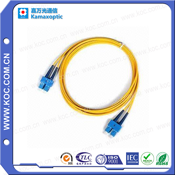 Sc Sm G657A2 Dx 10m Fiber Optic Patch Cord