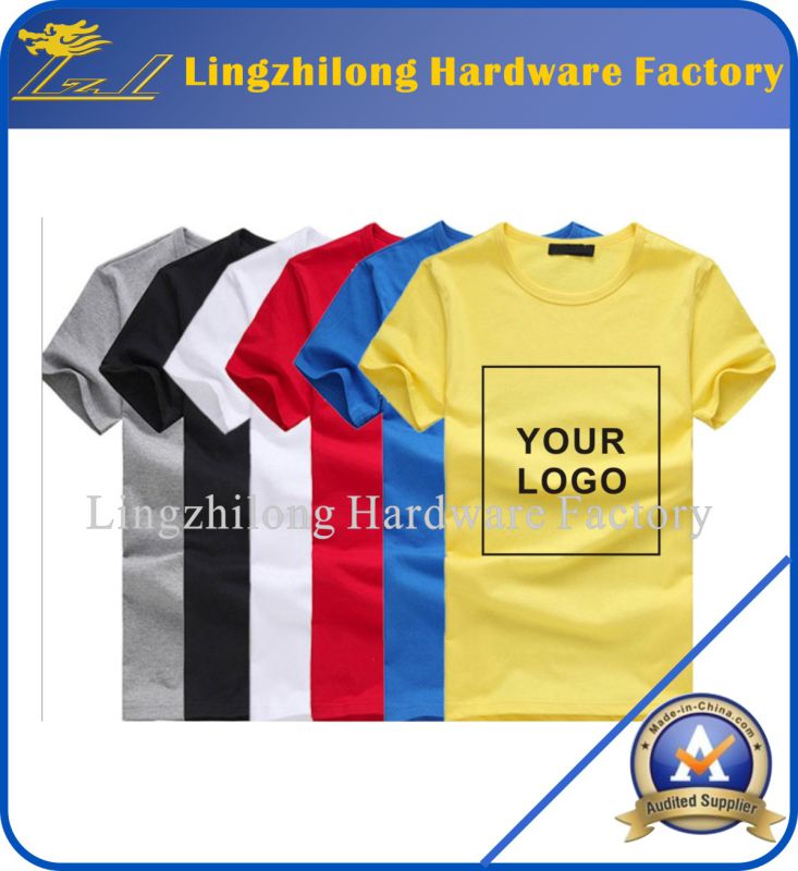 Customizable Print Logo Cotton Blank Advertising T-Shirts