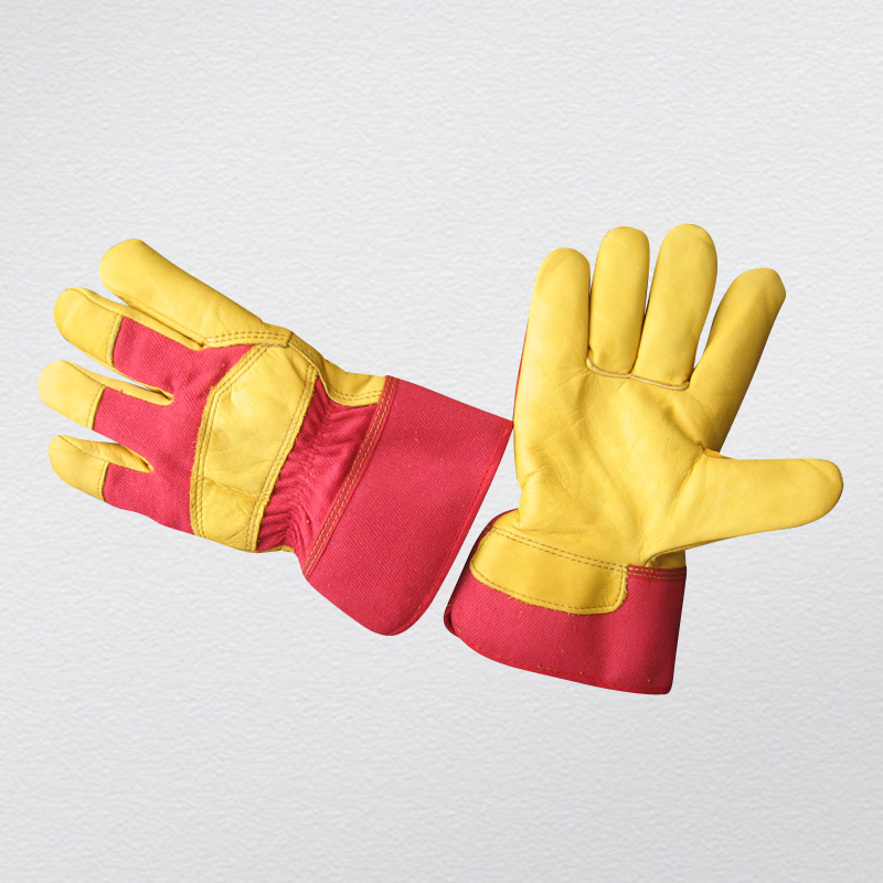 Premium Cow Grain Leather Palm Glove-3105