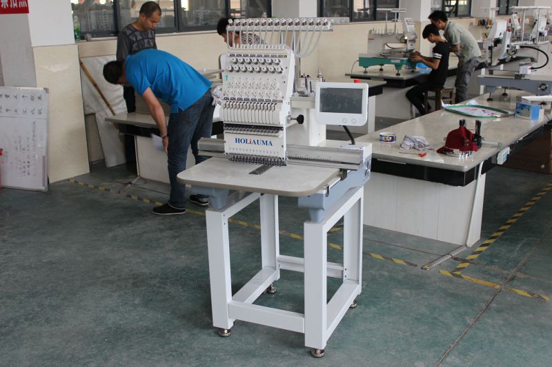 China Embroidery Factory 1 Head Computerized T-Shirt Cap Embroidery Machine Ho1501c