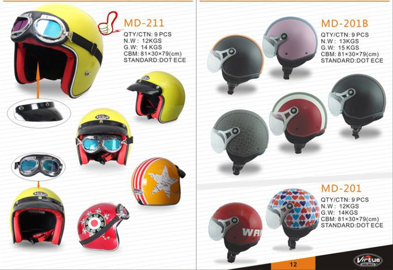 Racing Helmet Motorcycle Helmet of DOT ATV Helmet