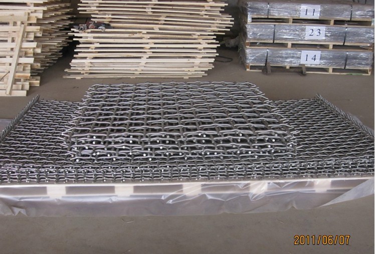 All Surface Treament of Crimped Wire Mesh