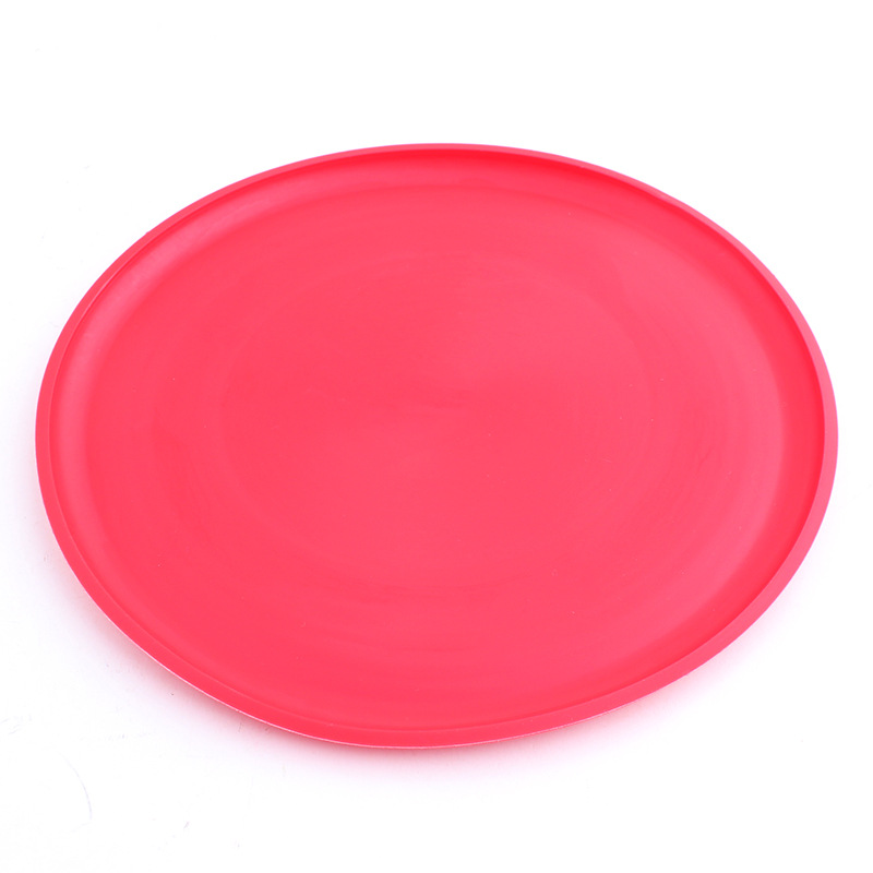 Wholesale Six Colors Unbreakable Silicone Pet Frisbee