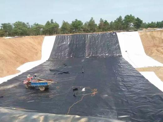 1.5mm Pond Liner HDPE Geomembrane for Reservoir Landfill Mining