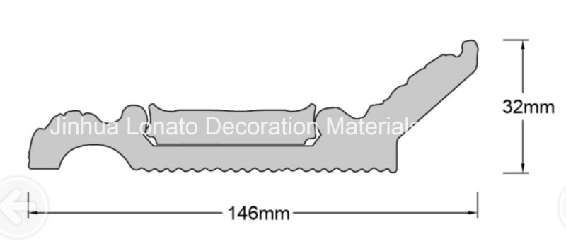 Iraq Hot Sell PS Decoration Cornice