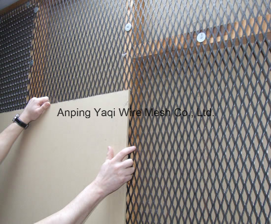Paiting Silver Expanded Mesh China Anping Supplier