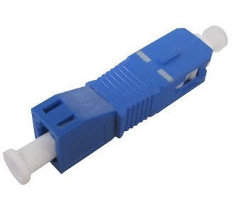 Sc-LC Single-Mode Simplex Fiber Optic Adapter