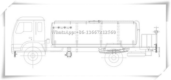 Dongfeng 10t 12t 15t Water Tank Truck