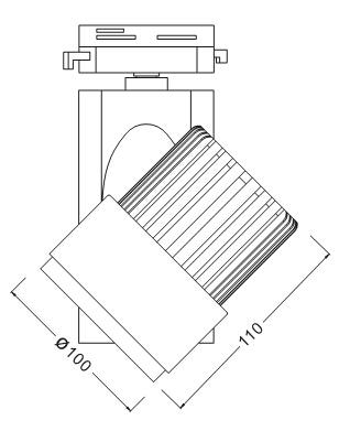 LED Track Spot Light for Shop Store Lighting