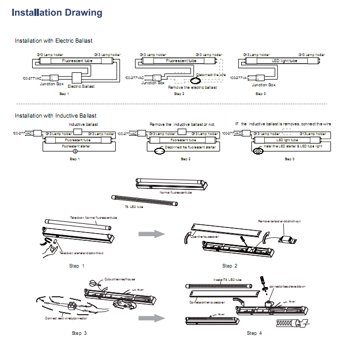 2015 New SMD2835 Best Cost-Effective Mt8 LED Tube with UL CE RoHS