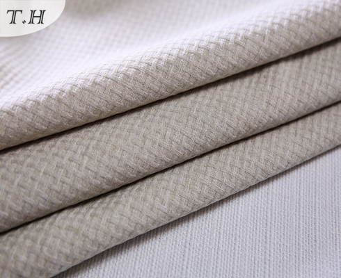 Linen Fabric Manufacturers White Color for Chair and Furniture