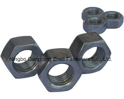 Carbon Steel ASTM A194 2h Heavy Hex Nuts /Black, Zinc Plated, HDG
