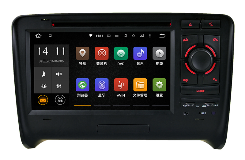 Hla 8795 Auto GPS DVD Player Android 5.1 3G Internet Car DVD Player in Car Video for Audi Tt Navigation