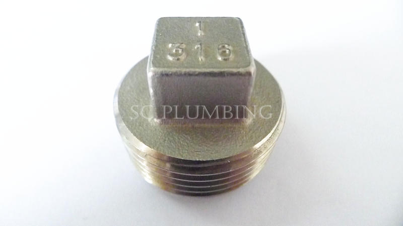 Ss Pipe Fittings-Square Plug