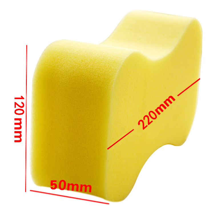 Shape 8 Car Cleaning Yellow Jumbo Sponge