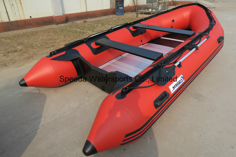 4.2m High Speed Inflatable Motor Boat for Rescue