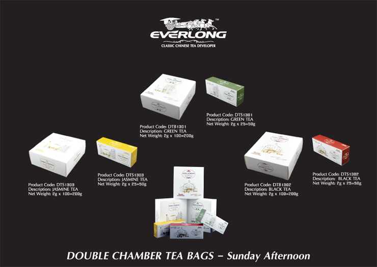 Double Chamber Tea Bags OEM