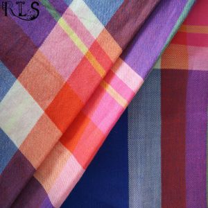 Cotton Poplin Woven Yarn Dyed Fabric for Garments Shirts/Dress Rls60-10po