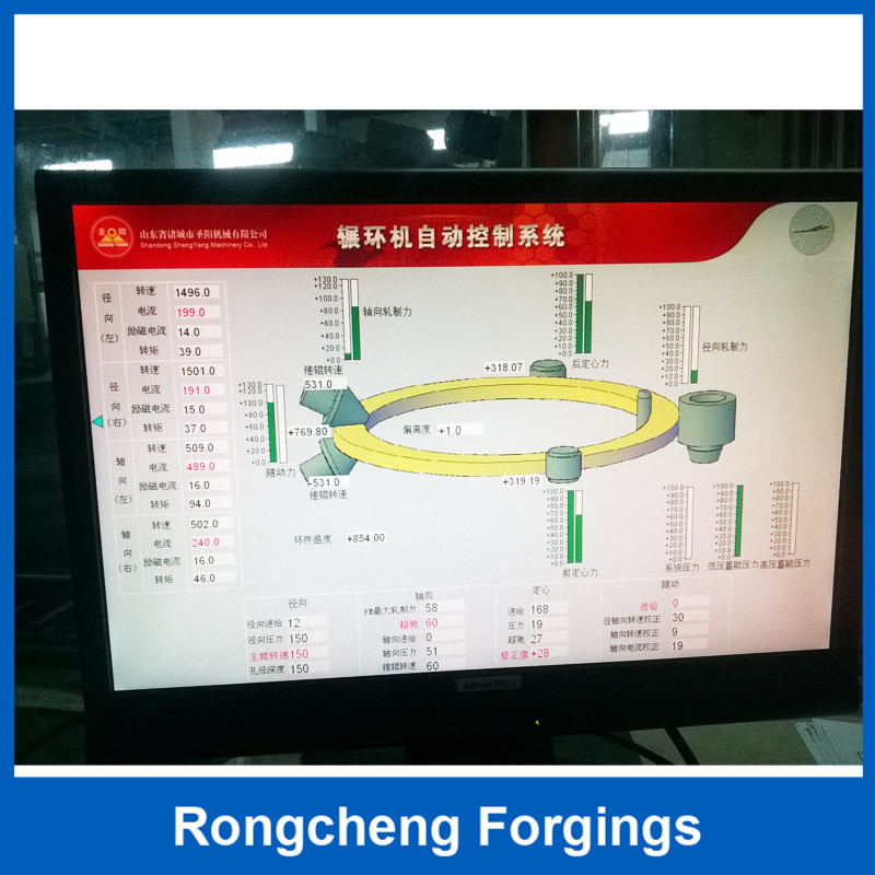 φ 5000mm Hot Ring Rolling for Large Rings