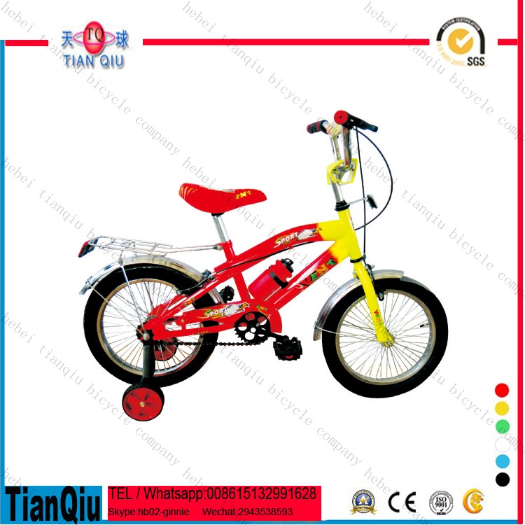 2016 12 16 Inch Steel Child Bike Cheap Price Children Bicycle with Training Wheel