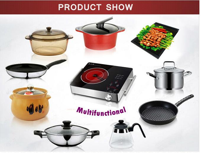 Touch Control Double Infrared Cooker, Induction Cooker (Sb-Icd04)