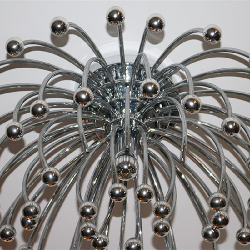 Fireworks Shape Stainless Steel Ceiling Lamp for Hotel Project