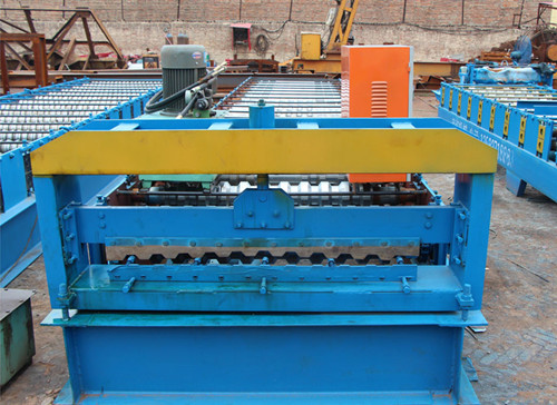 Russian Roofing Plate Roll Forming Machine