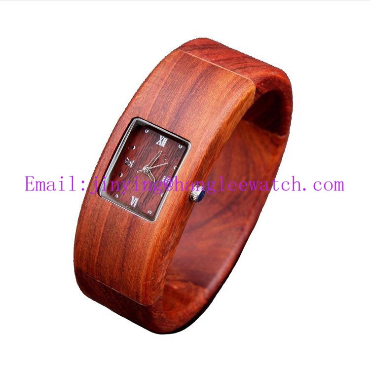 OEM Pure Natural Wood Bracelet Quartz Watch Environmental Watches