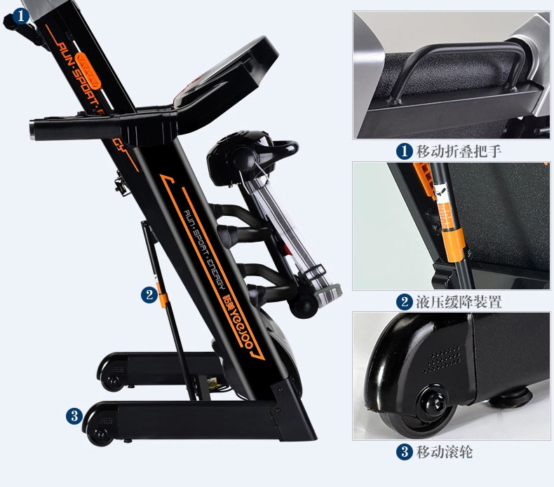 2015 Hot Sales Electric Home Treadmill (YJ-8012)