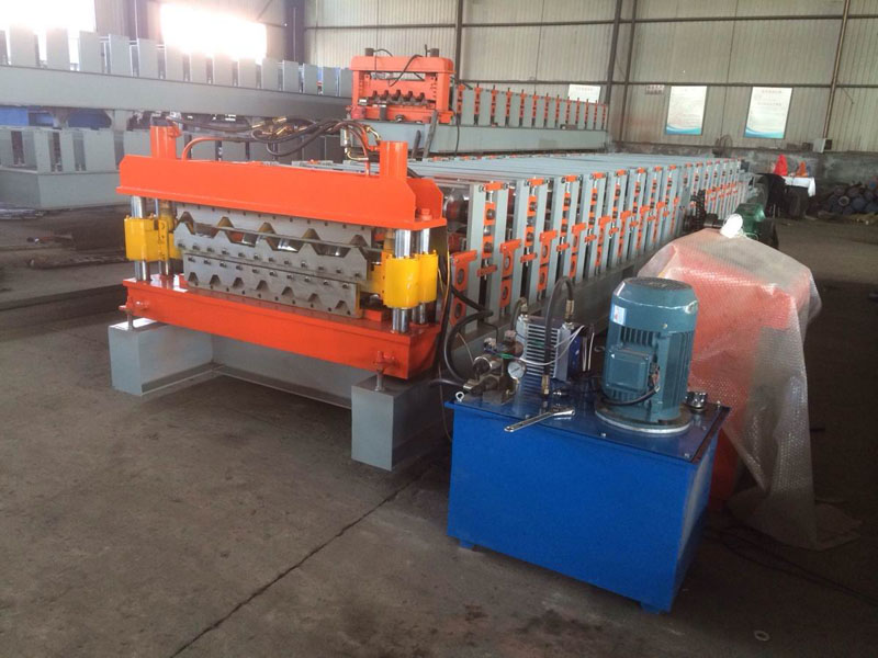 Hky Metal Wall Cladding Panel Roll Forming Machine