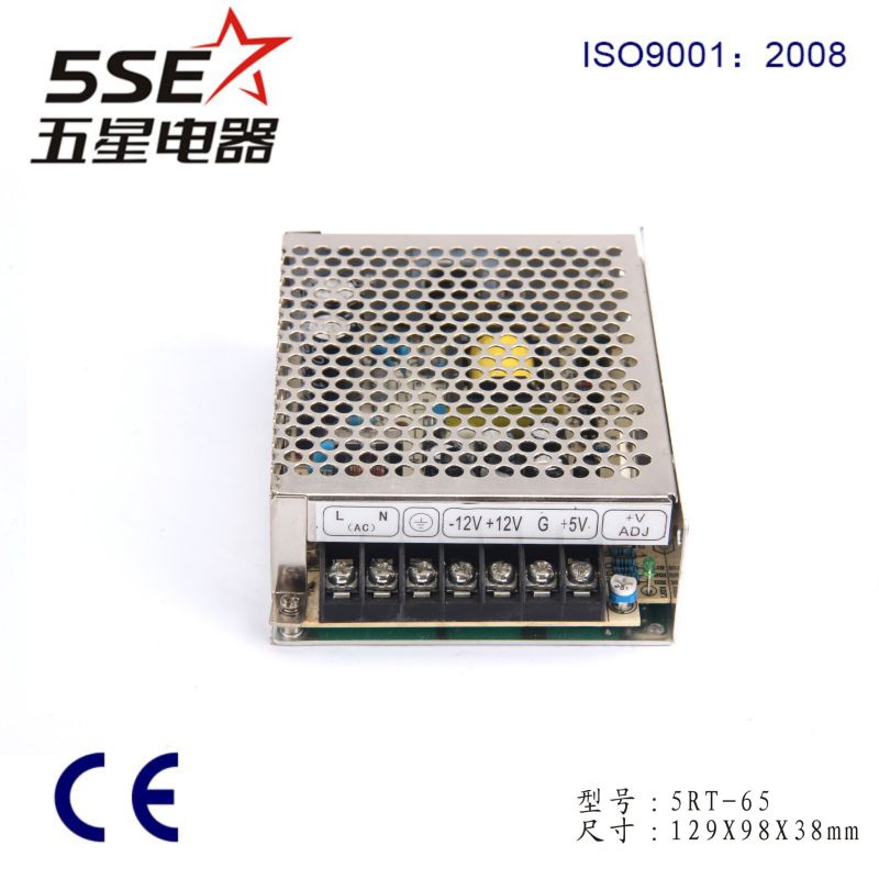 65W Single Output Switching Power Supply