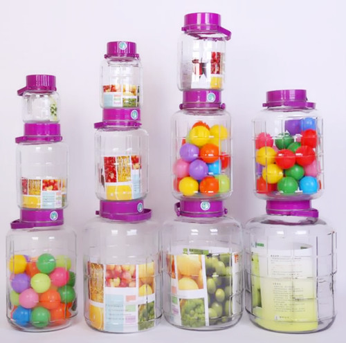 Food Grade Glass Jar Food Storage Jar