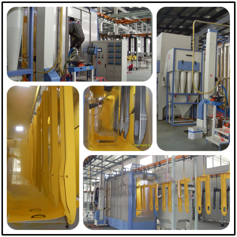 High Efficient Semi-Automatic Powder Coating Line