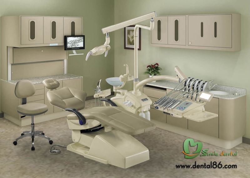 Real Leather Dental Chair with 3 Memory