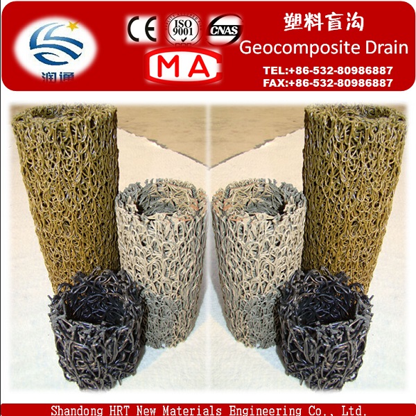 Round Geocomposite Drain for Landfills