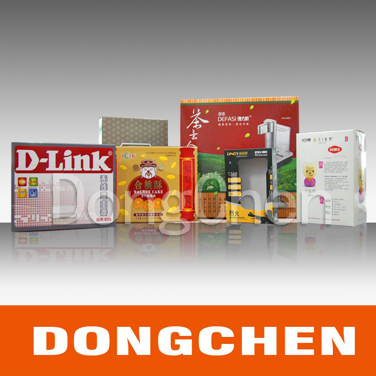 Offset Printing Custom Plastic Pet Electronic Products Package Boxes