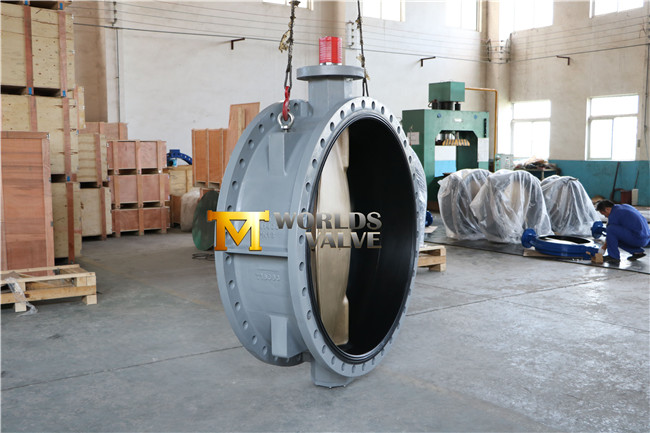 Dn1400 Double Flange Butterfly Valve (D41X-10/16)