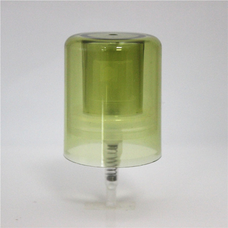 31.5mm Transparent Crimp on Spray Pump with Overcap