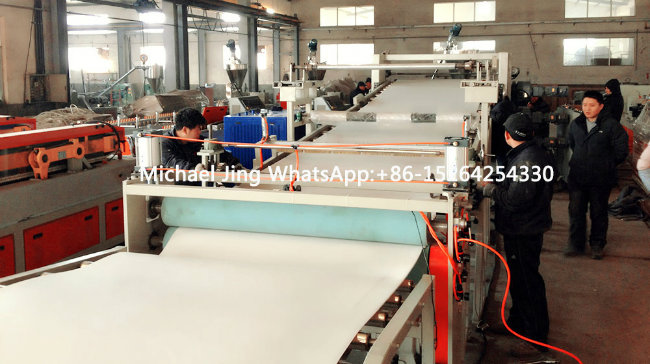 PVC Decoration Sheet Extrusion Machine