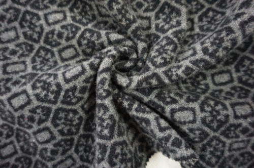 Three Different Styles of Black&White Wool Fabric