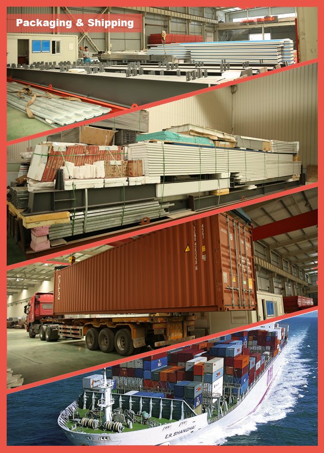 CE BV Approved Prefab Steel Structure for Warehouse