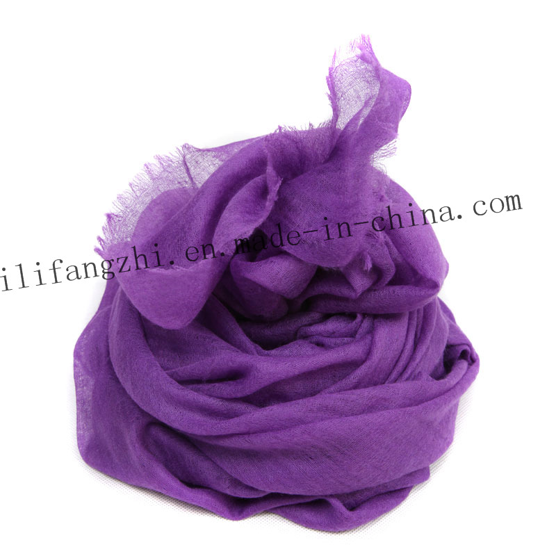 Customed Spun Polyester Printed Scarf Fabric