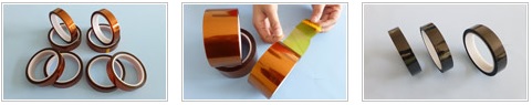 Kapton Tape, Polyimide Tape, Also Called Goldfinger Tape