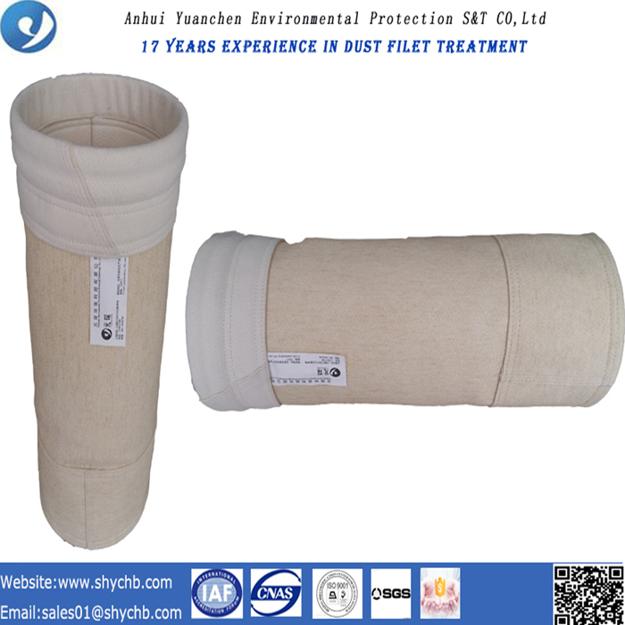 Factory Directly Supply Aramid Dust Filter Bag for Metallurgy Industry with Free Sample