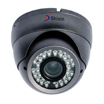 1200tvl IR Night Vision Manual Indoor Dome CCTV Camera (SX-2025AD-12)