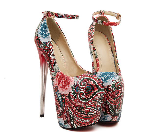 Classic Fashion High Heeled Women Shoes (Y 09)