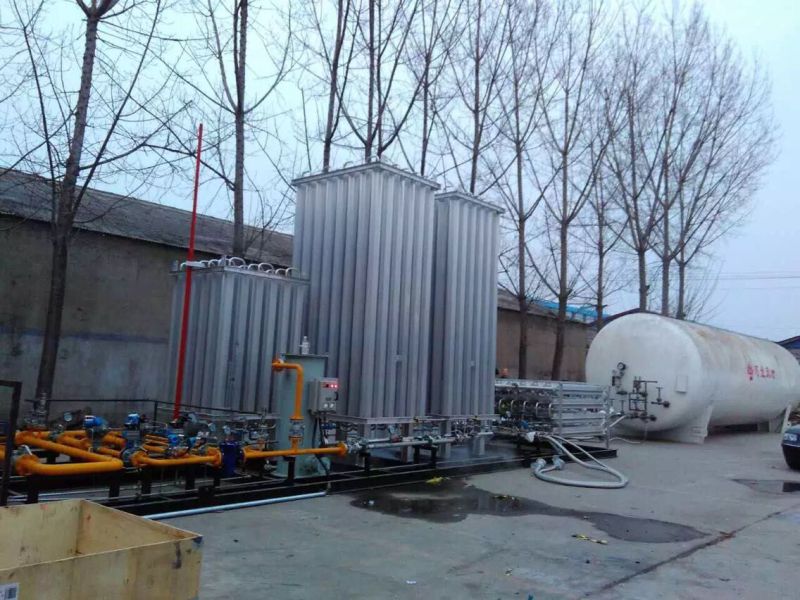 China Produce 500nm3 Ambient Air Vaporizer